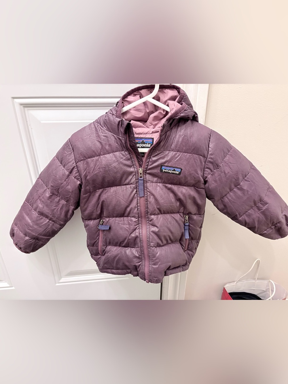 Girls Patagonia jacket size 12-18m